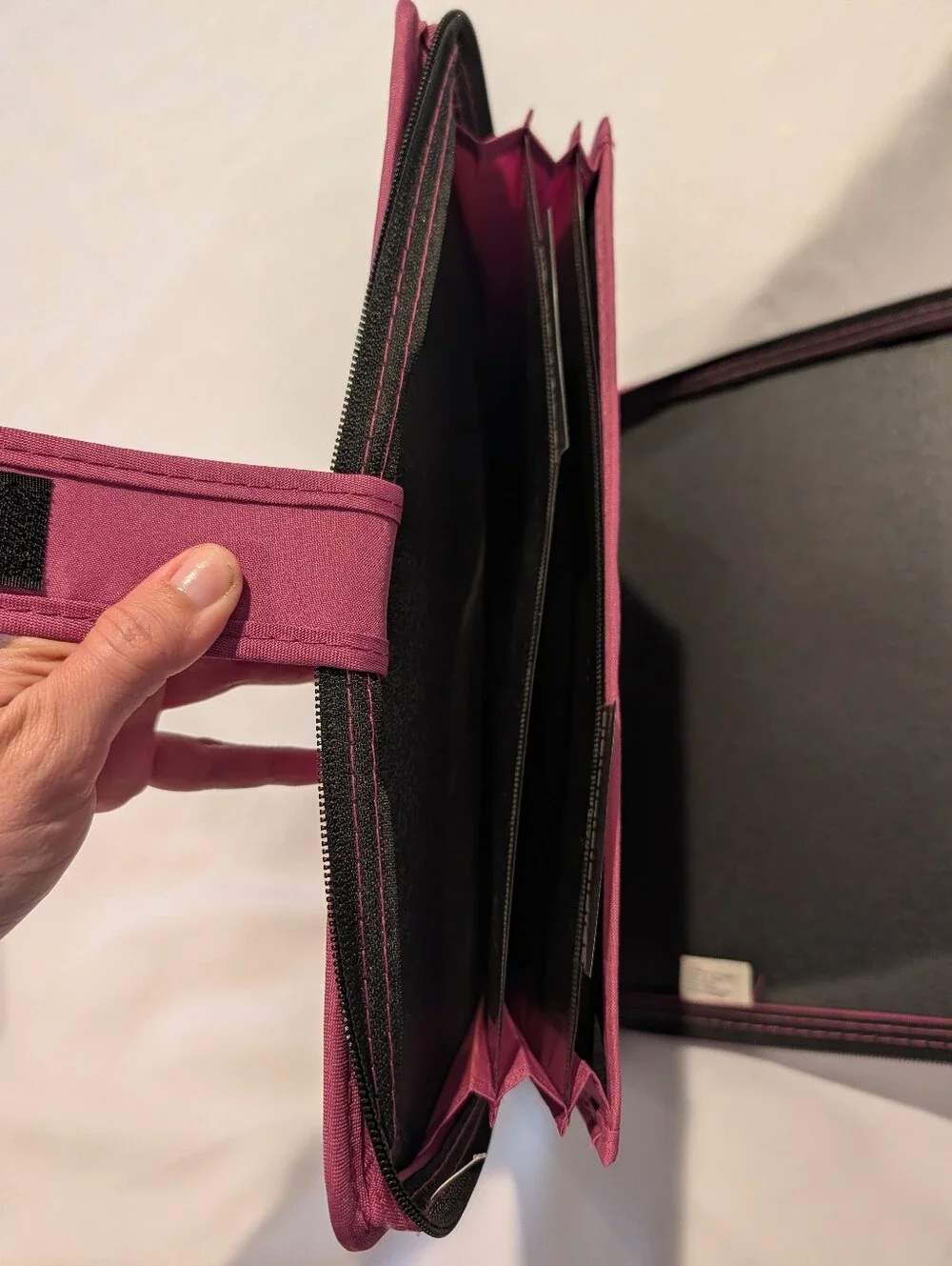 Five Star Pink Tablet Organizer Case